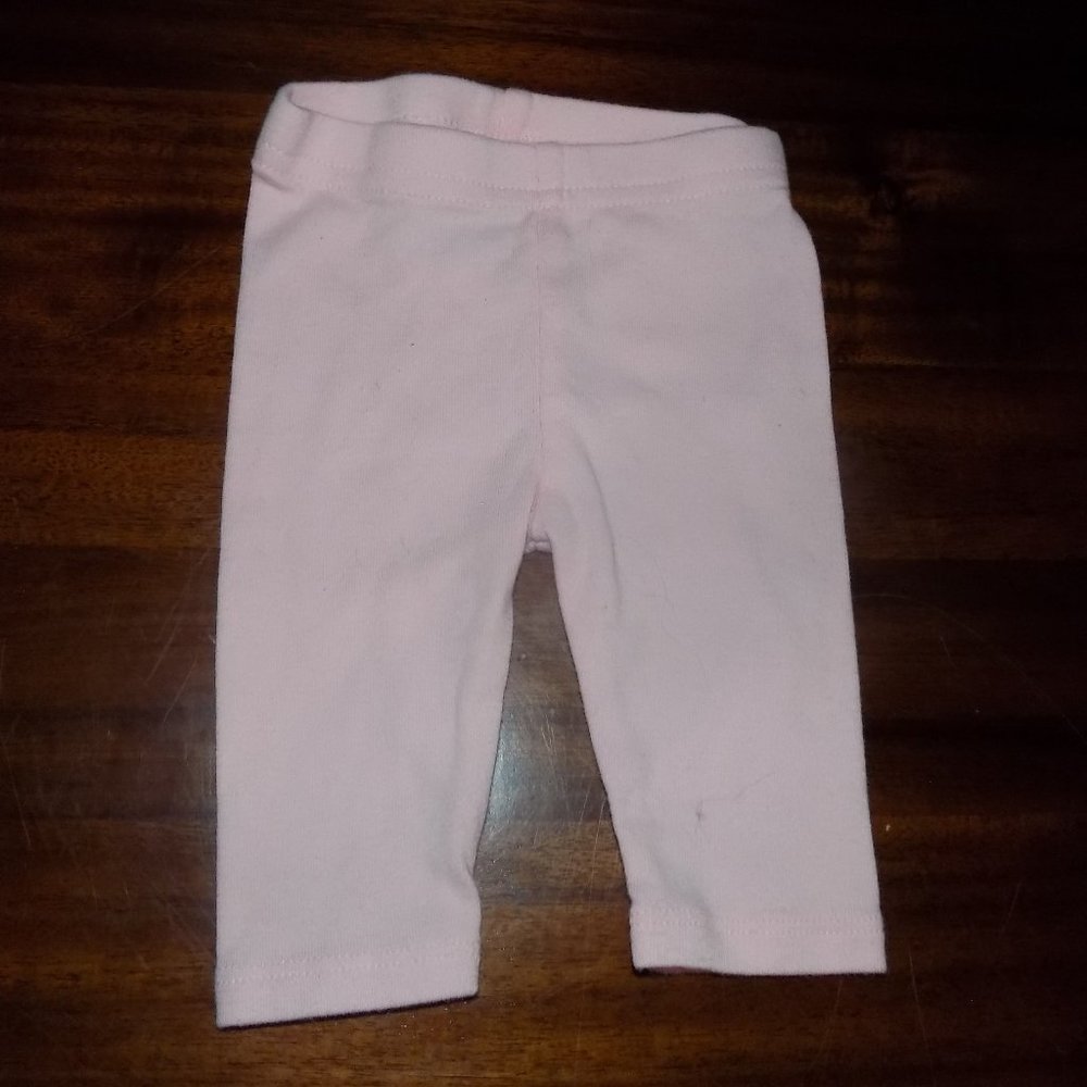 Newborn Leggings Light Pink